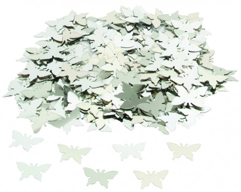 Silver Butterfly Table Confetti