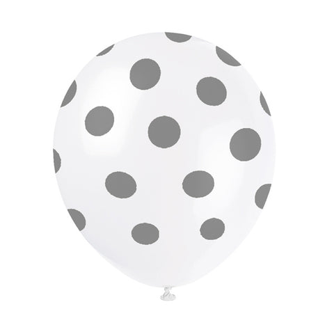 Wholesale 'Silver Dot' Balloons