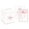 Wholesale 'Oh Baby' Prediction Cards and Post Box (Pink)