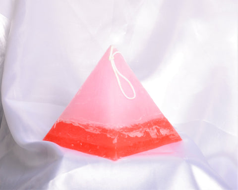 Love Crystal Pyramid Scented Candle
