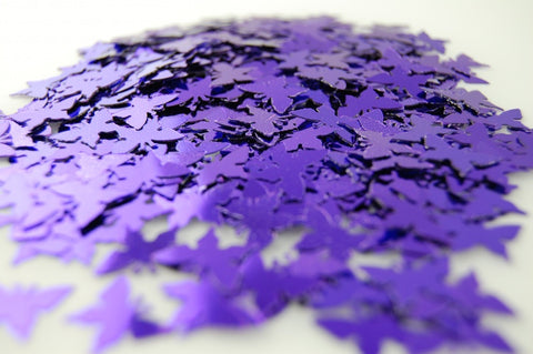 Purple Butterfly Table Confetti