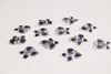 Butterfly Table Crystals / Diamantes (Silver)