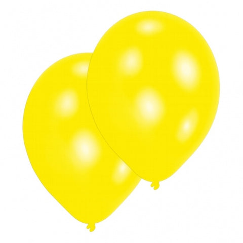 Pearlised Yellow Balloons - 11 Inch (10 Per Pack)