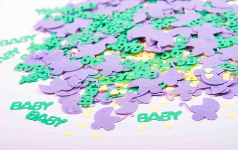Baby Table Confetti 'Baby and Pram'