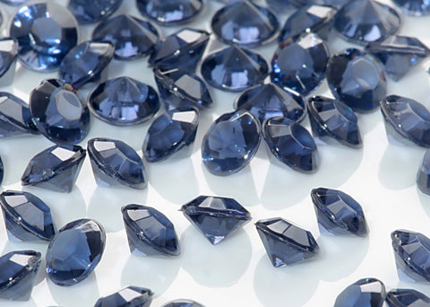 Navy Diamantes / Table Crystals (6mm)