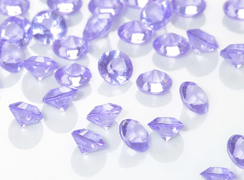 Purple Diamantes / Table Crystals (6mm)