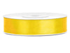 Yellow Double Sided Satin Ribbon (12mm / 25m)