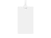 White Decorative Tags with Satin Ribbon (10 Pack)