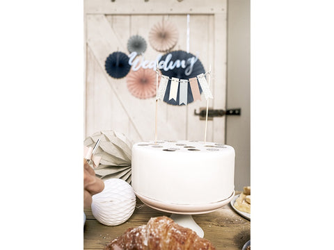 'Bunting' Cake Topper