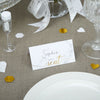 Scripted Marble Place Cards