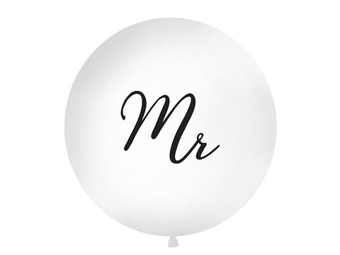 1 Metre Balloon - 'Mr'
